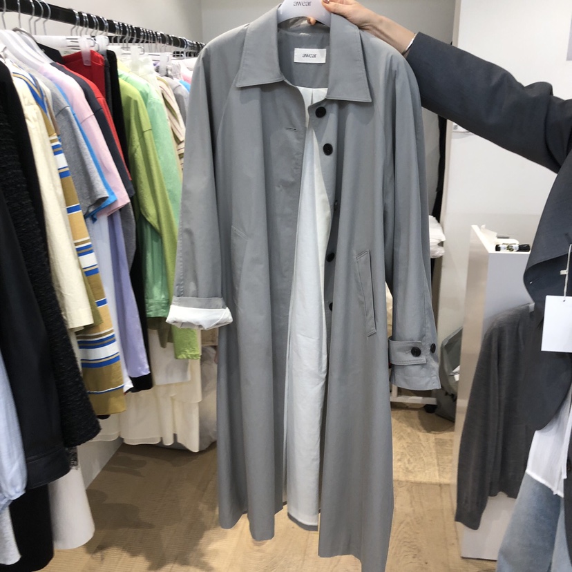 RUMIRU/AWEAR東大門實拍女士新品熱賣職業時尚人氣長款風衣awear/RUMIRU長款風衣圖色1