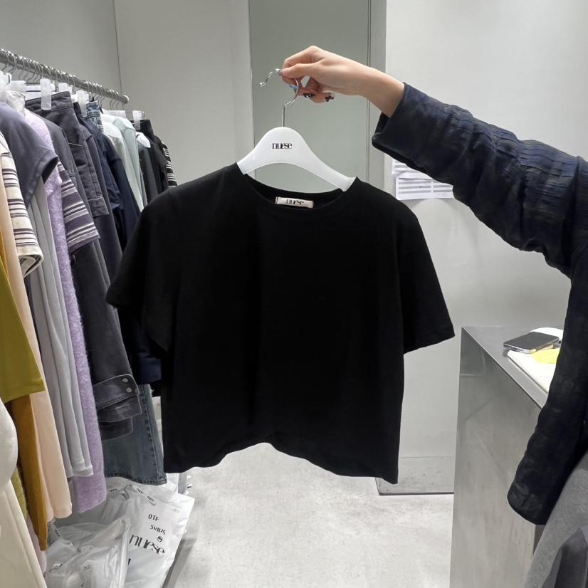 NUESE東大門直郵女裝新款真品推薦人氣職業時尚熱賣T恤短款NUESET恤圖色6