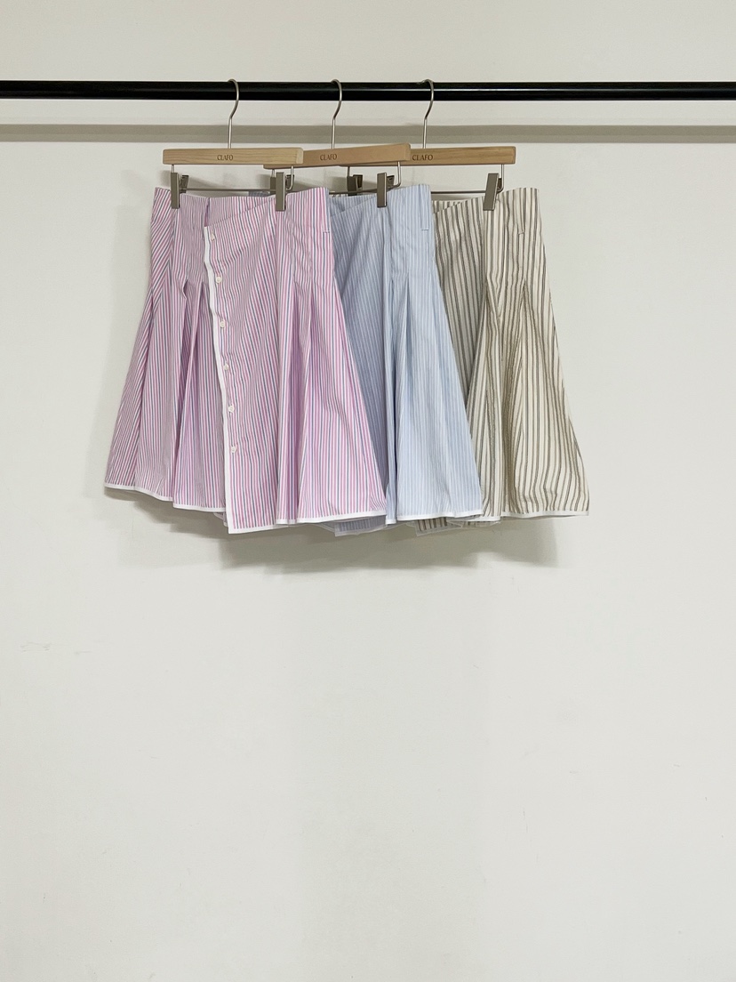 CLAFO東大門代購女裝新款熱賣真品推薦人氣休閑26春夏短裙雙層CLAFO短裙