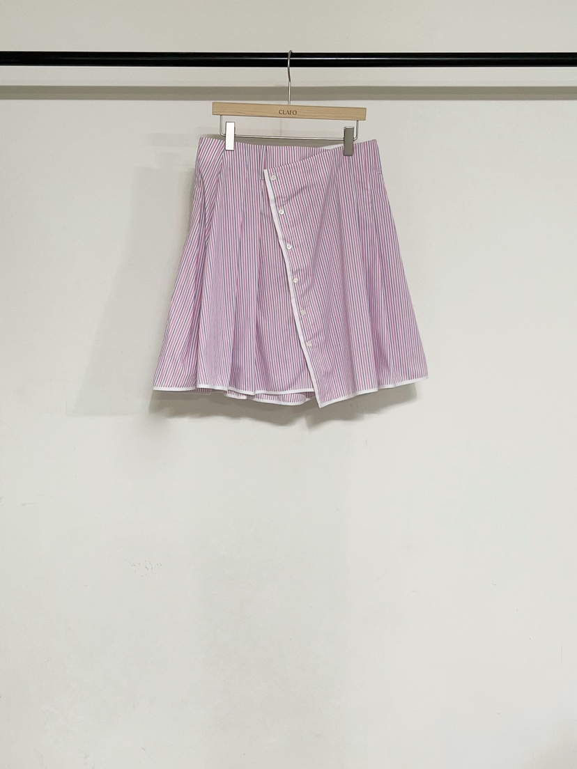 CLAFO東大門代購女裝新款熱賣真品推薦人氣休閑26春夏短裙雙層CLAFO短裙圖色1