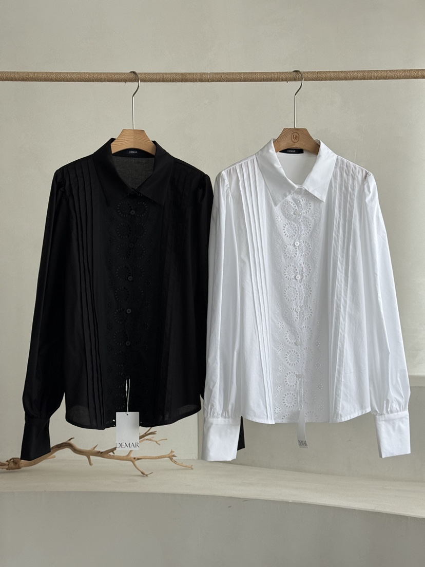 DEMAR東大門代購女士新款人氣休閑推薦熱賣襯衫蕾絲衫格子DEMAR襯衫/蕾絲衫