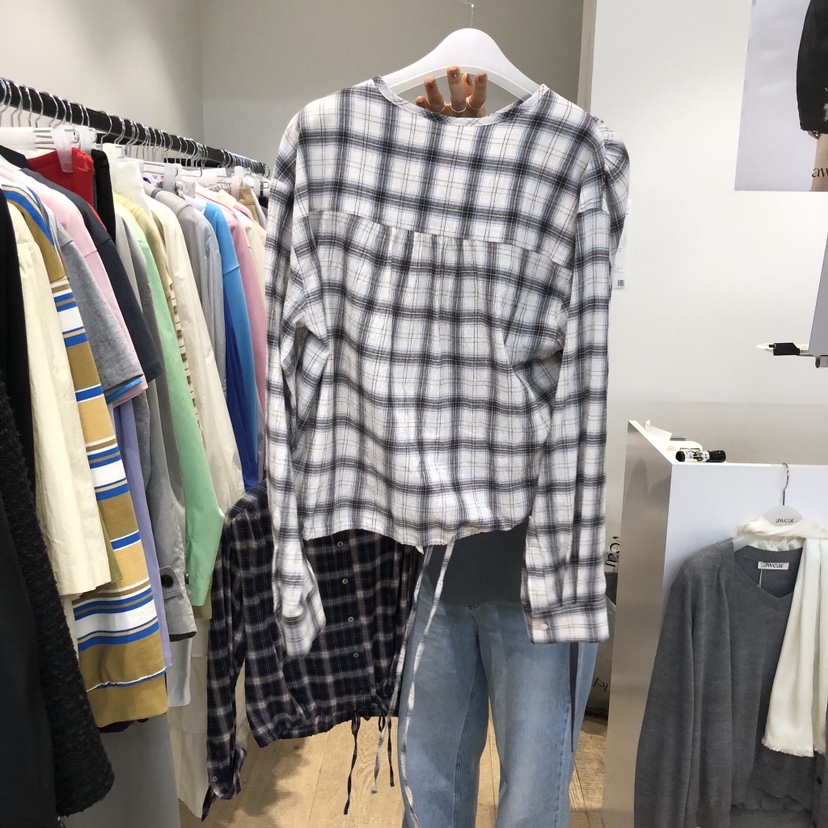 RUMIRU/AWEAR韓國代購女裝新款人氣時尚休閑26春夏襯衫蕾絲衫awear/RUMIRU襯衫/蕾絲衫