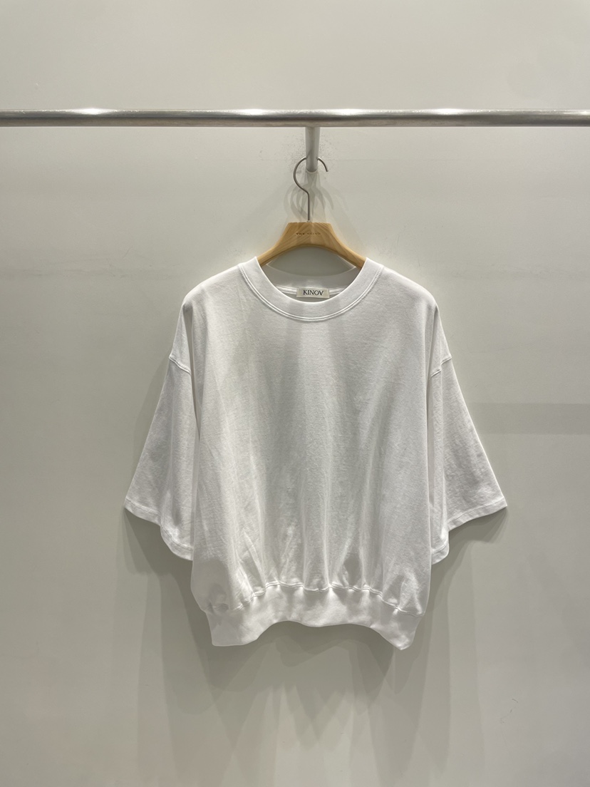 KINOA韓國直郵女裝新品時尚推薦真品熱賣人氣職業休閑T恤KINOAT恤圖色1實際價格23000