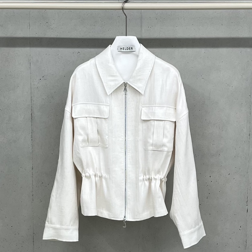 HELDER-P東大門實拍女裝新款26春夏休閑時尚熱賣夾克亞麻HELDER夾克圖色1