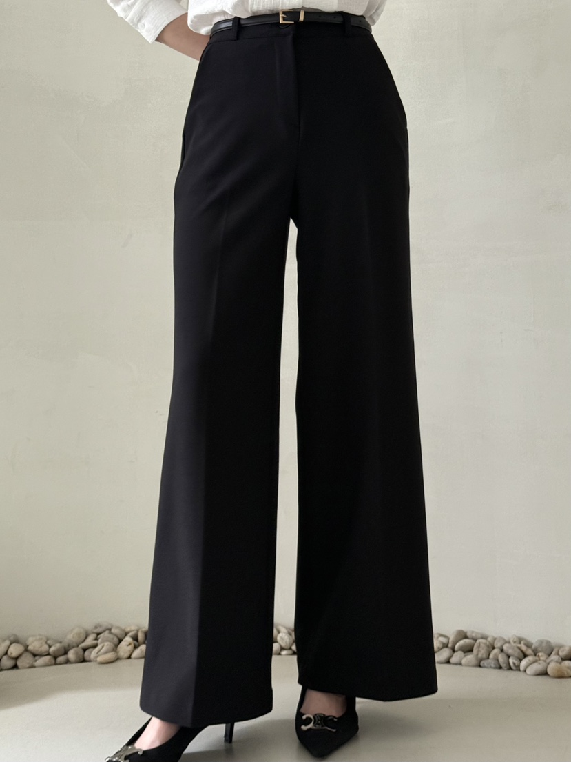 DEMAR東大門代購女士新款人氣職業熱賣時尚休閑褲不含腰帶DEMAR休閑褲圖色2