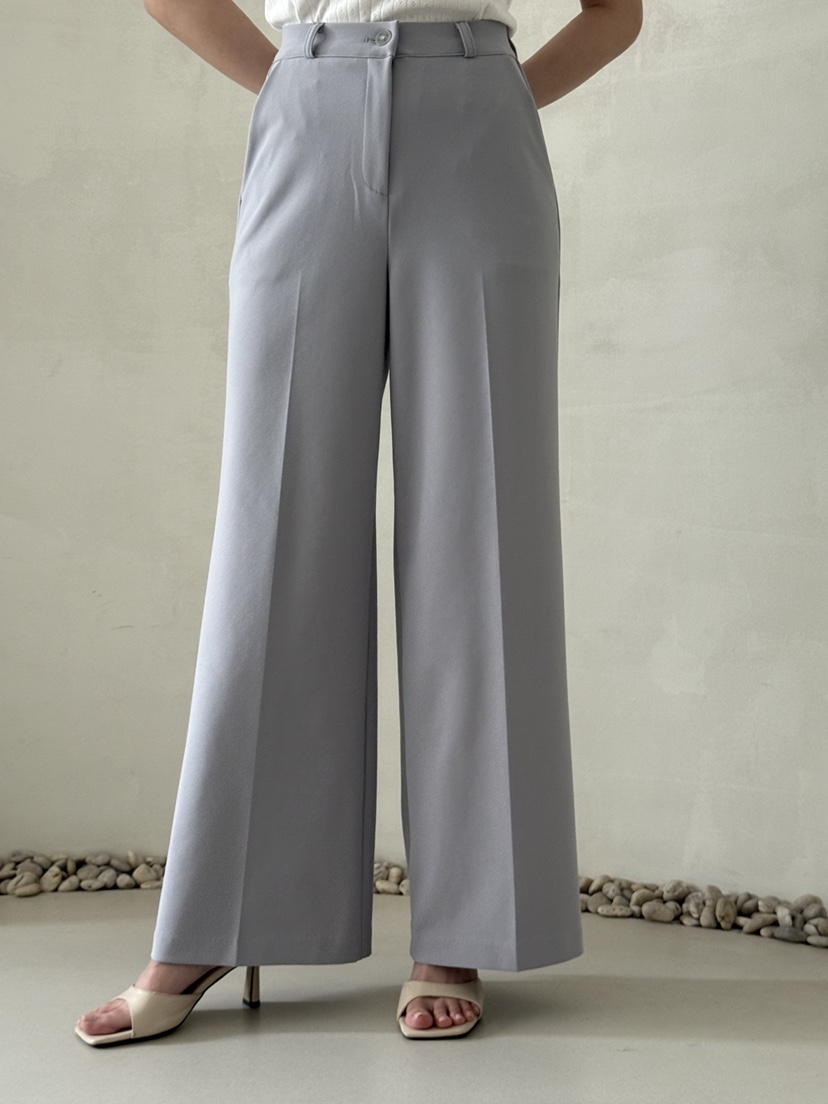 DEMAR東大門代購女士新款人氣職業熱賣時尚休閑褲不含腰帶DEMAR休閑褲圖色3