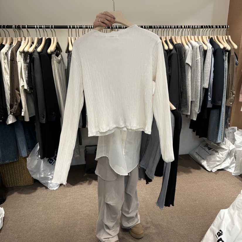 LE BUTTER東大門直郵女士新款職業休閑真品熱賣針織衫開衫LE BUTTER針織衫