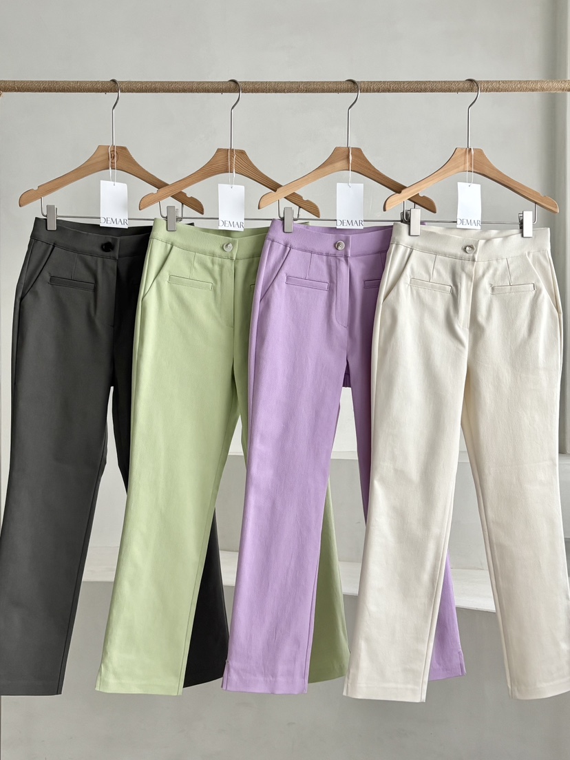 DEMAR韓國直郵女士新品26春夏職業休閑真品熱賣人氣休閑褲DEMAR休閑褲