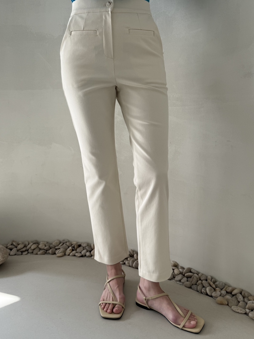 DEMAR韓國直郵女士新品26春夏職業休閑真品熱賣人氣休閑褲DEMAR休閑褲圖色1