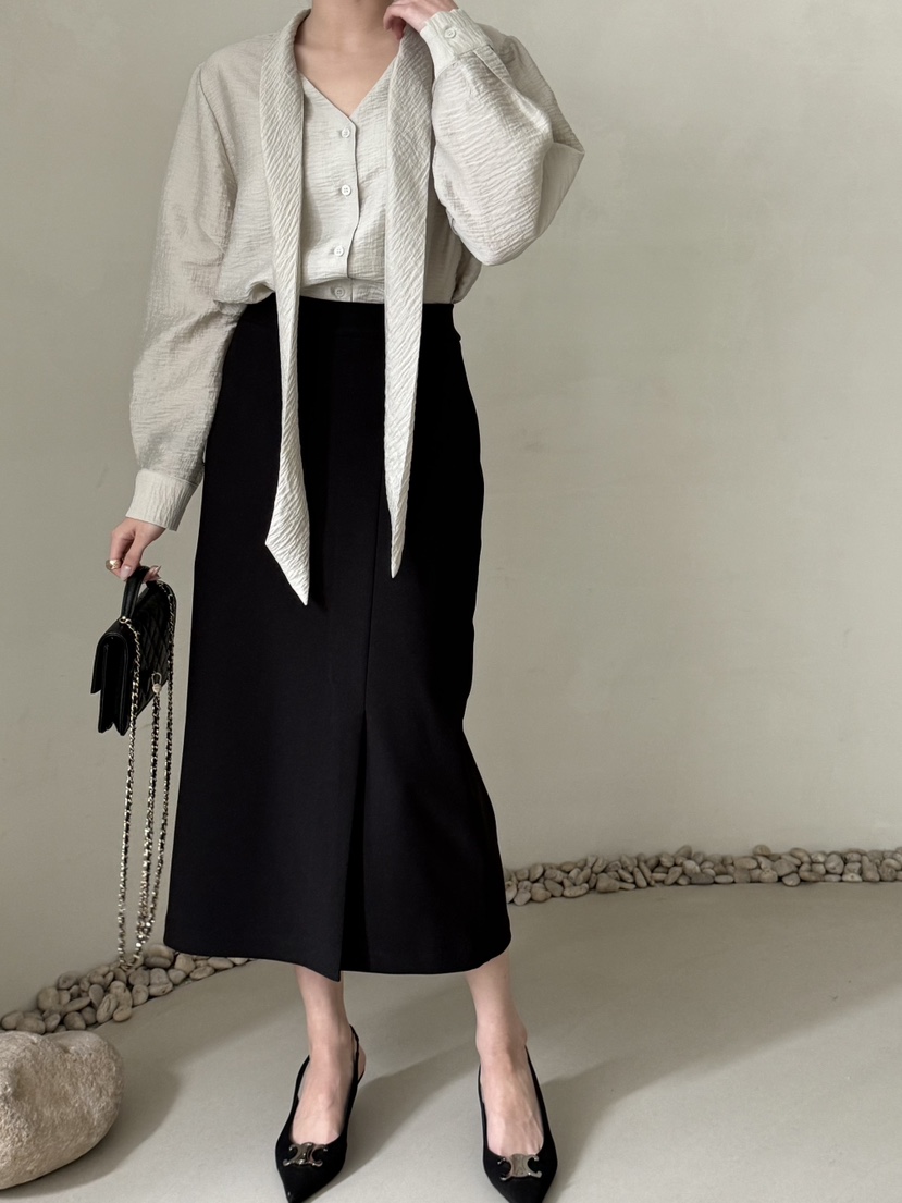 DEMAR韓國直郵女裝新品時尚26春夏真品襯衫蕾絲衫系帶透視DEMAR襯衫/蕾絲衫圖色2卡其