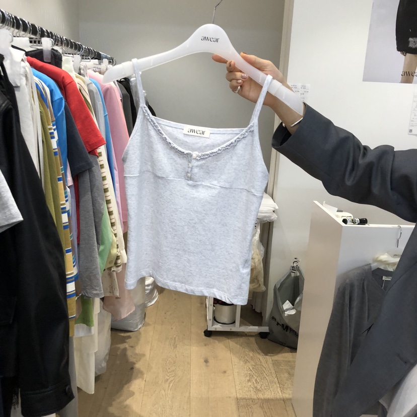 RUMIRU/AWEAR東大門代購女裝新款26春夏吊帶背心不含內搭awear/RUMIRU吊帶/背心圖色1