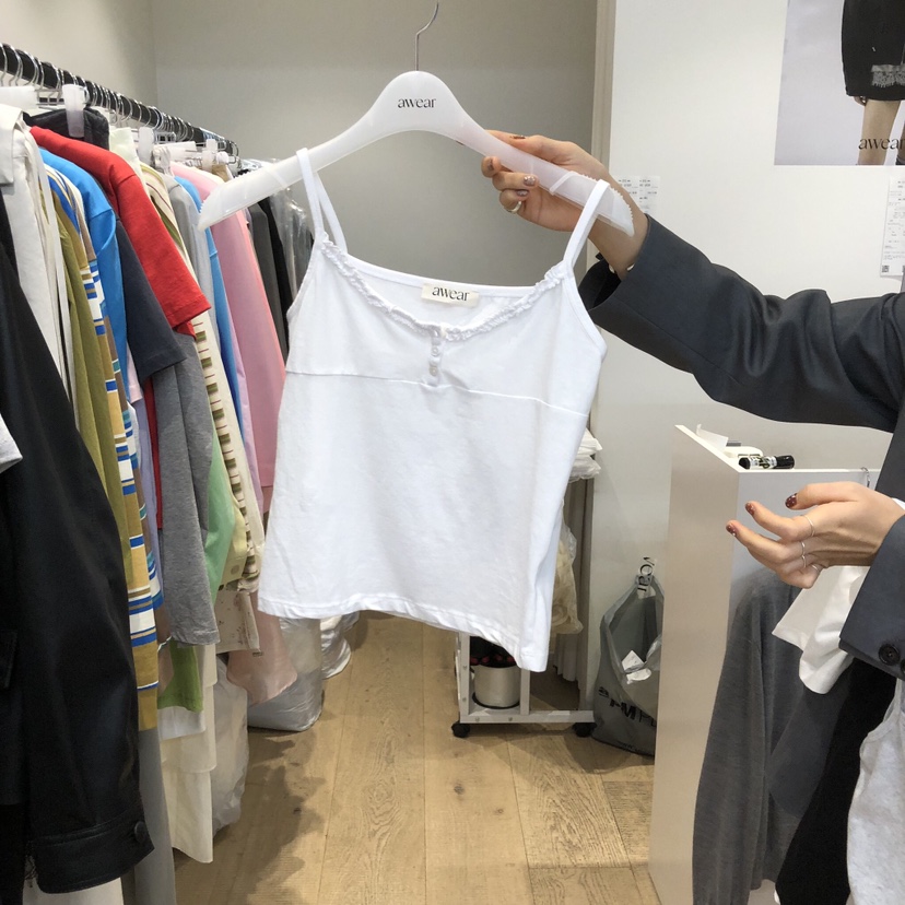 RUMIRU/AWEAR東大門代購女裝新款26春夏吊帶背心不含內搭awear/RUMIRU吊帶/背心圖色2
