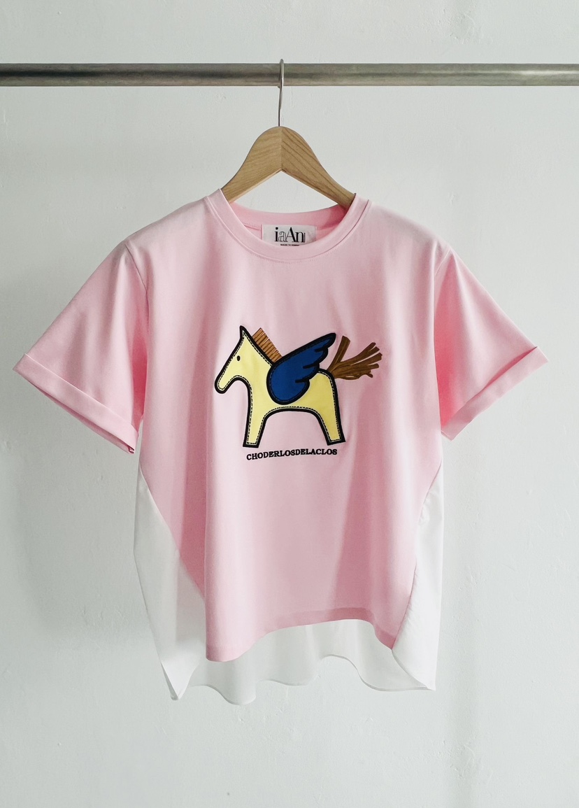 IAAN東大門直郵女士新款真品熱賣時尚26春夏休閑推薦職業T恤iaAnT恤圖色2