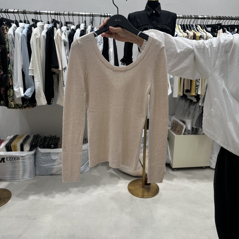 BUBBLE/LOTTIMO東大門實拍女士新品真品26春夏職業長袖T恤BUBBLE/LOTTIMO長袖T恤