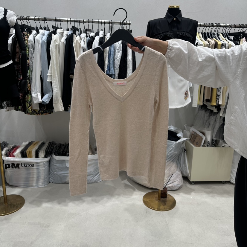 BUBBLE/LOTTIMO東大門實拍女士新品真品26春夏職業長袖T恤BUBBLE/LOTTIMO長袖T恤圖色1