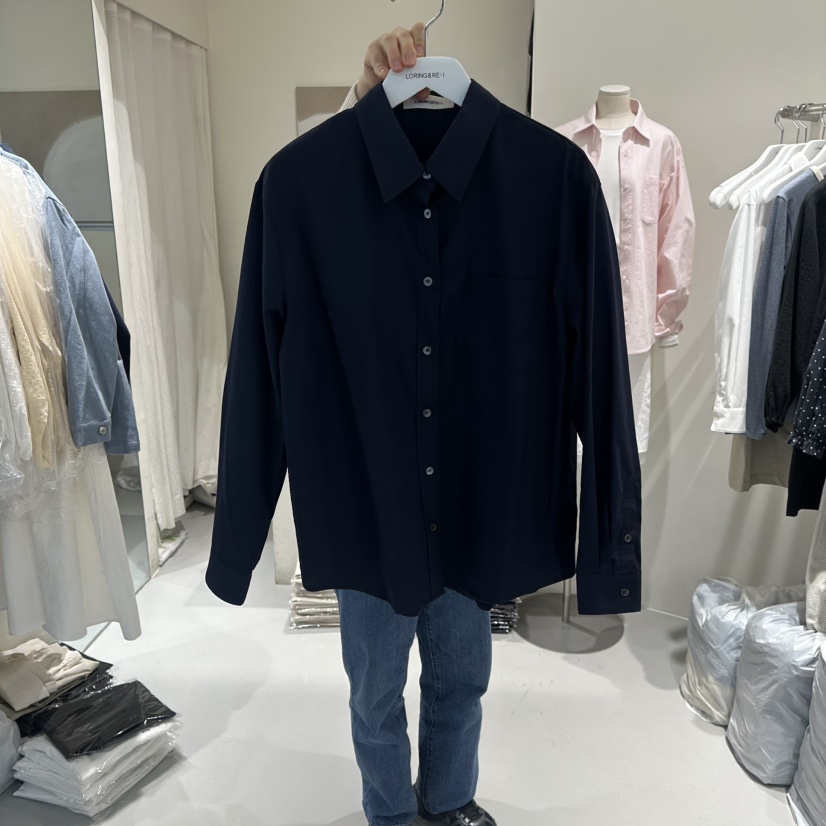 LORING RE I東大門代購女裝新款真品26春夏推薦襯衫蕾絲衫LORING RE-I/BARE襯衫/蕾絲衫圖色4