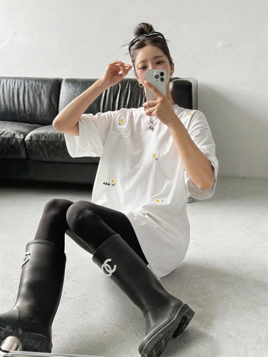 IAAN韓國代購女裝新款真品休閑職業人氣時尚熱賣26春夏T恤iaAnT恤