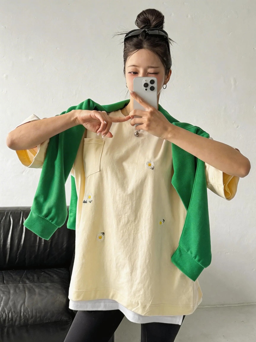 IAAN韓國代購女裝新款真品休閑職業人氣時尚熱賣26春夏T恤iaAnT恤