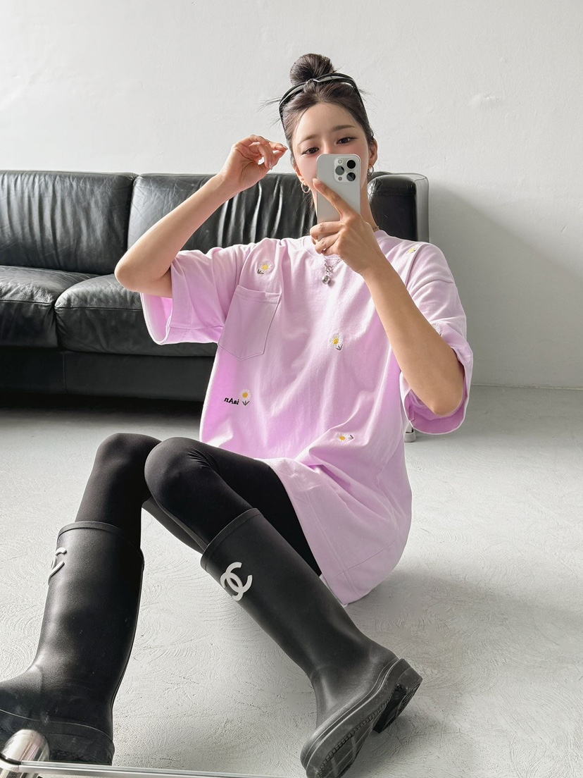 IAAN韓國代購女裝新款真品休閑職業人氣時尚熱賣26春夏T恤iaAnT恤