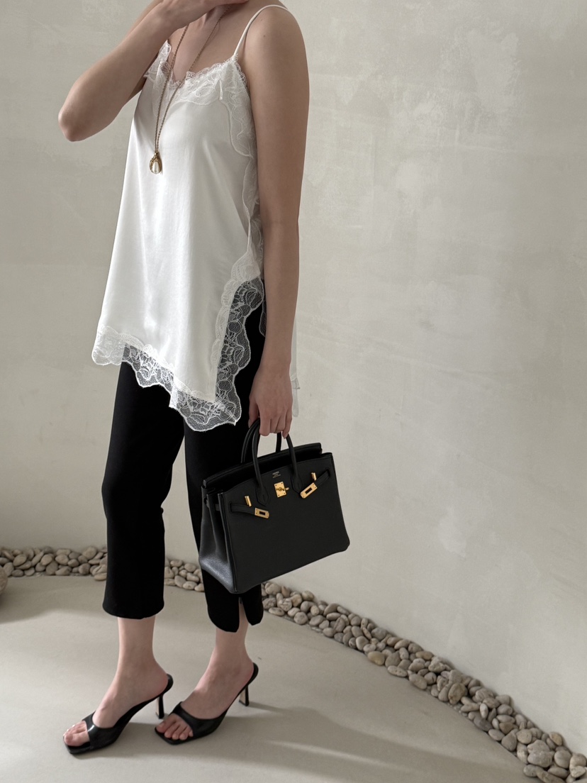 DEMAR東大門實拍女裝新品休閑熱賣吊帶背心不含內搭蕾絲緞面DEMAR吊帶/背心