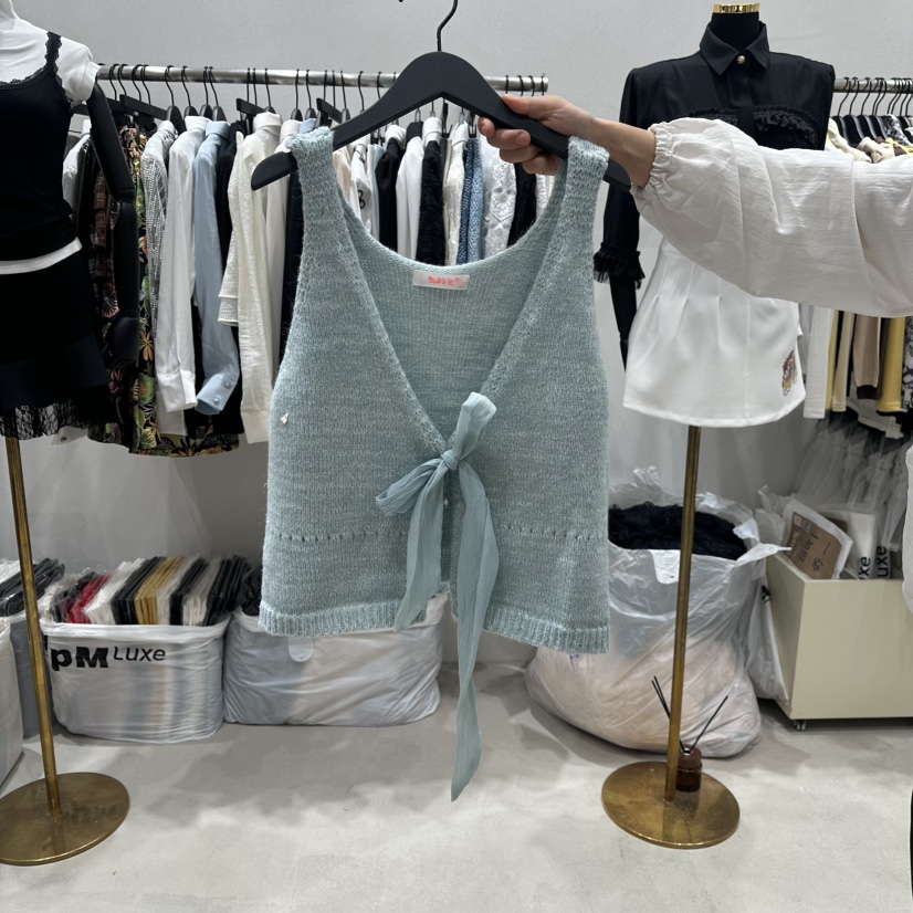 BUBBLE/LOTTIMO韓國直郵女士新款職業時尚休閑馬甲不含內搭BUBBLE/LOTTIMO馬甲圖色1