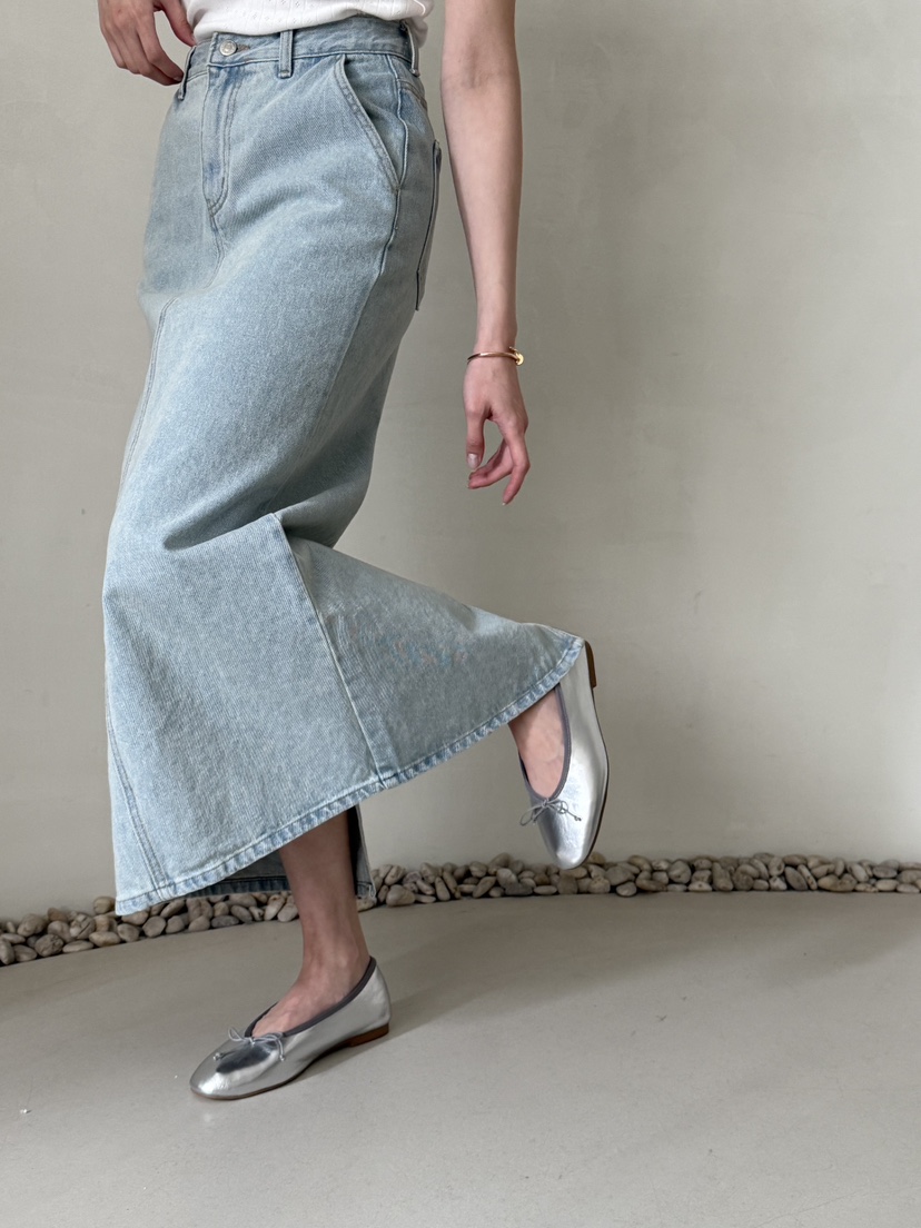 DEMAR韓國代購女裝新品時尚真品推薦人氣休閑長裙不含腰帶DEMAR長裙