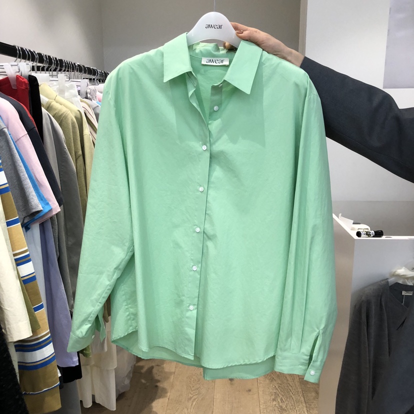 RUMIRU/AWEAR韓國代購女裝新品熱賣真品職業休閑襯衫蕾絲衫awear/RUMIRU襯衫/蕾絲衫圖色2