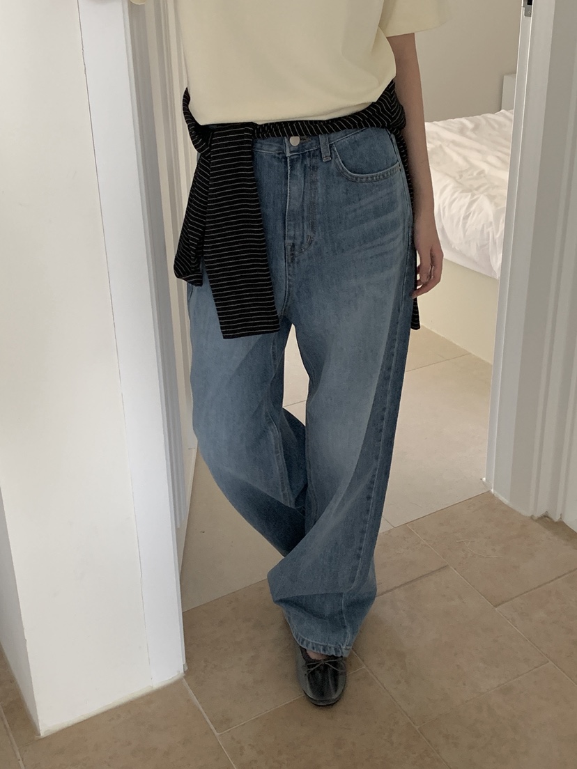 KINOA東大門直郵女裝新款休閑時尚人氣推薦真品職業牛仔褲KINOA牛仔褲