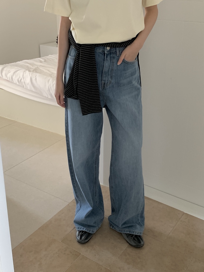 KINOA東大門直郵女裝新款休閑時尚人氣推薦真品職業牛仔褲KINOA牛仔褲