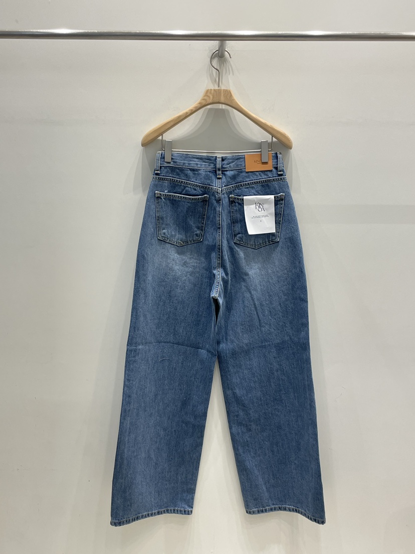 KINOA東大門直郵女裝新款休閑時尚人氣推薦真品職業牛仔褲KINOA牛仔褲