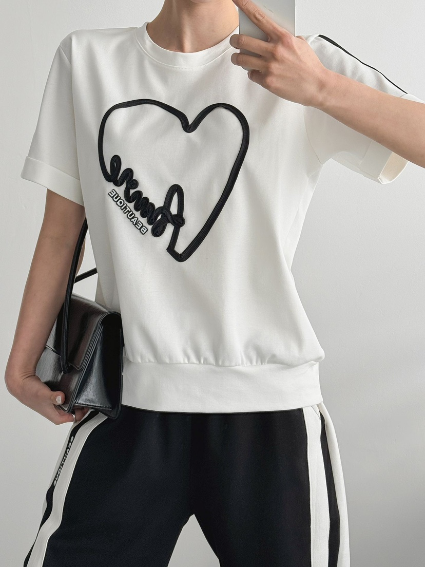 IAAN韓國直郵女士新款真品熱賣休閑人氣推薦26春夏職業T恤iaAnT恤