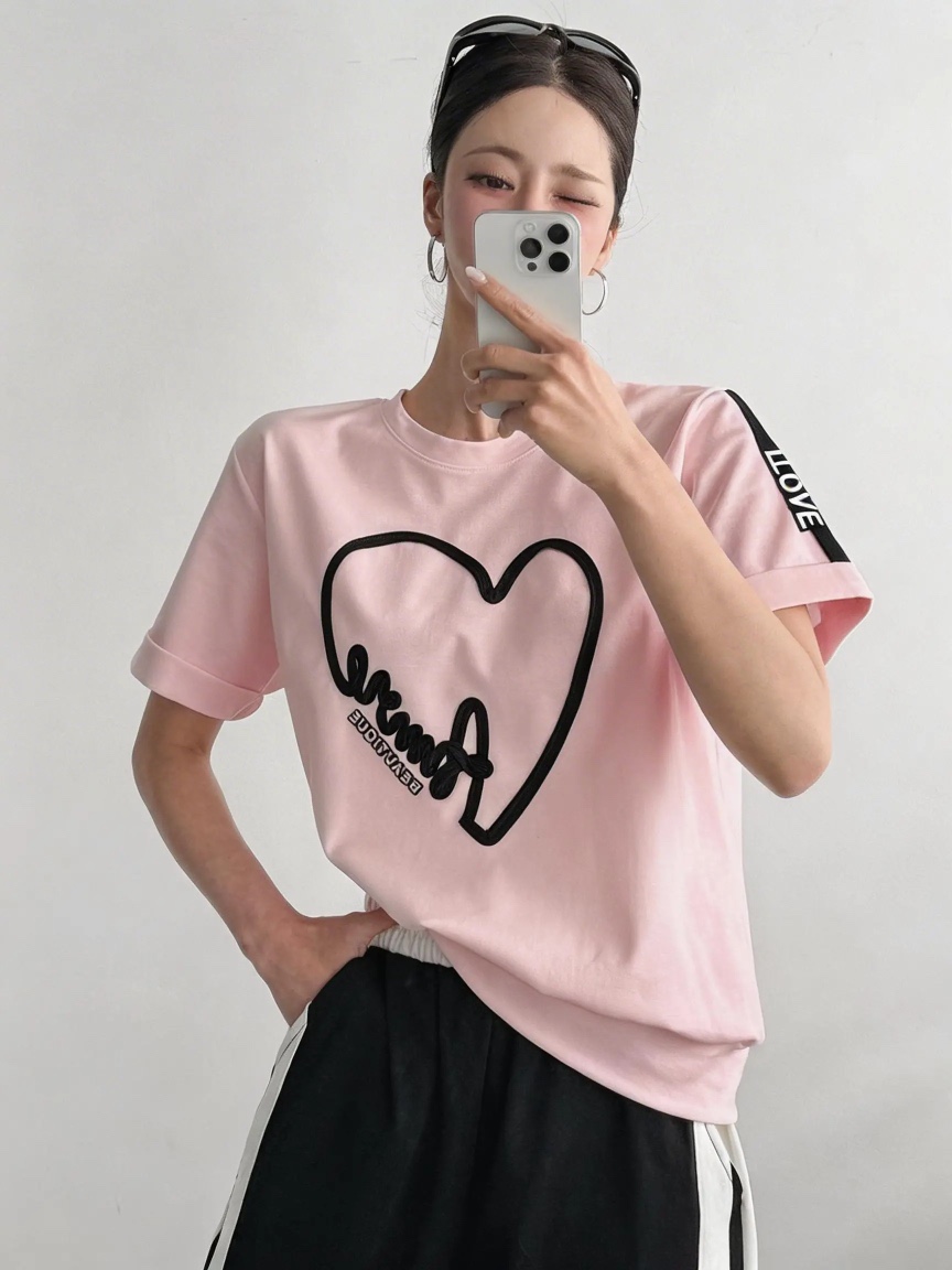 IAAN韓國直郵女士新款真品熱賣休閑人氣推薦26春夏職業T恤iaAnT恤