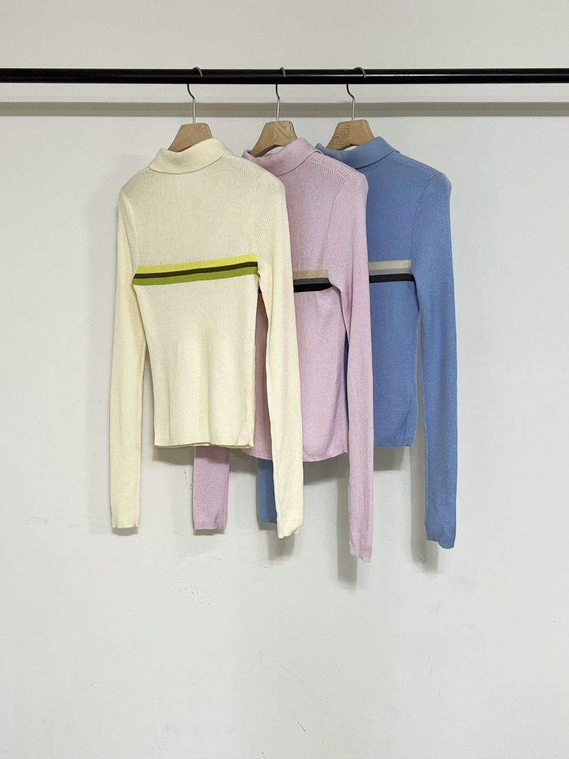 CLAFO東大門代購女裝新品休閑推薦職業26春夏針織衫單排扣CLAFO針織衫