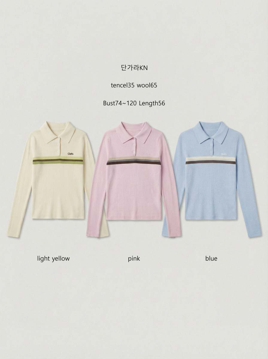 CLAFO東大門代購女裝新品休閑推薦職業26春夏針織衫單排扣CLAFO針織衫