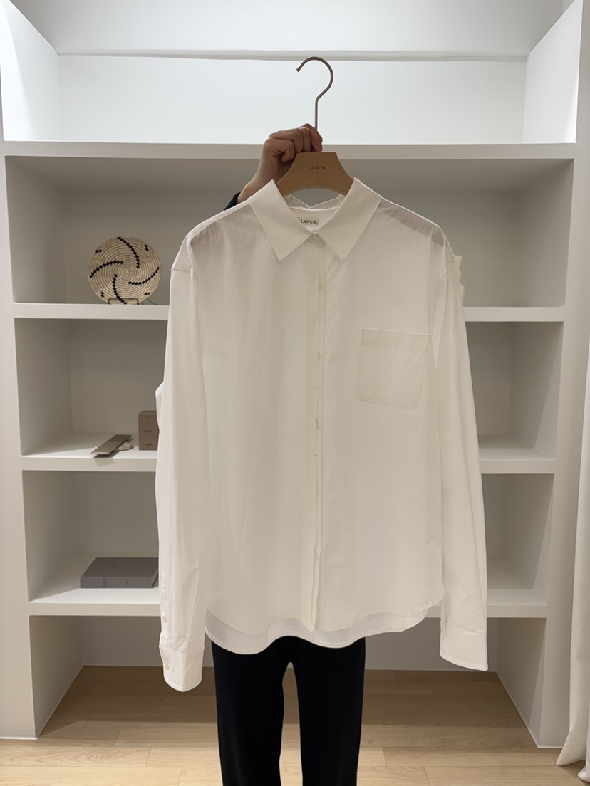 LANCH東大門直郵女裝新款職業時尚推薦26春夏休閑襯衫蕾絲衫LANCH襯衫/蕾絲衫圖色1