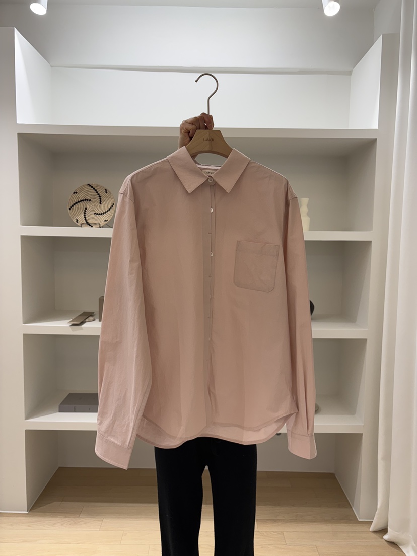 LANCH東大門直郵女裝新款職業時尚推薦26春夏休閑襯衫蕾絲衫LANCH襯衫/蕾絲衫圖色3