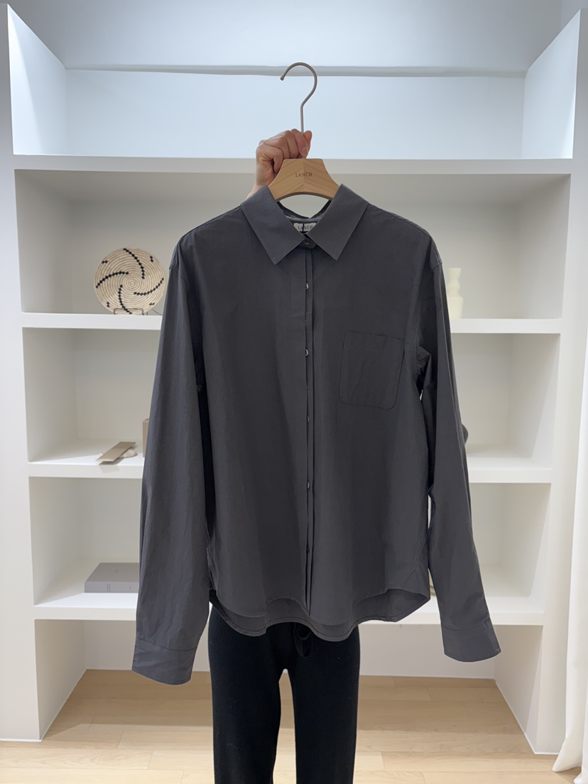 LANCH東大門直郵女裝新款職業時尚推薦26春夏休閑襯衫蕾絲衫LANCH襯衫/蕾絲衫圖色4