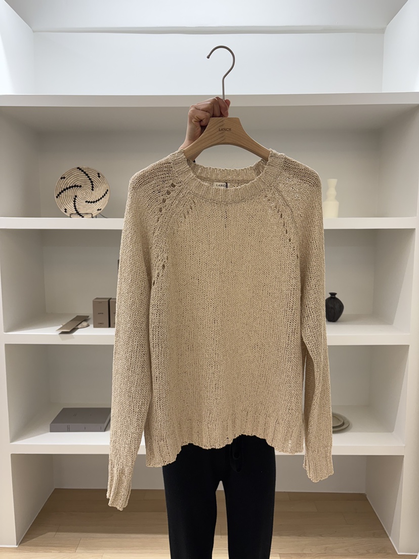 LANCH韓國代購女裝新款熱賣時尚真品推薦休閑26春夏針織衫LANCH針織衫圖色2