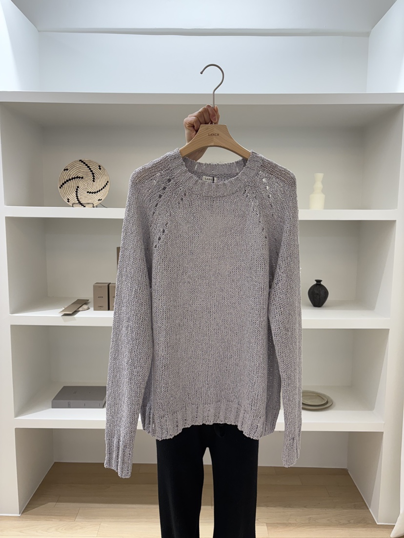 LANCH韓國代購女裝新款熱賣時尚真品推薦休閑26春夏針織衫LANCH針織衫圖色3