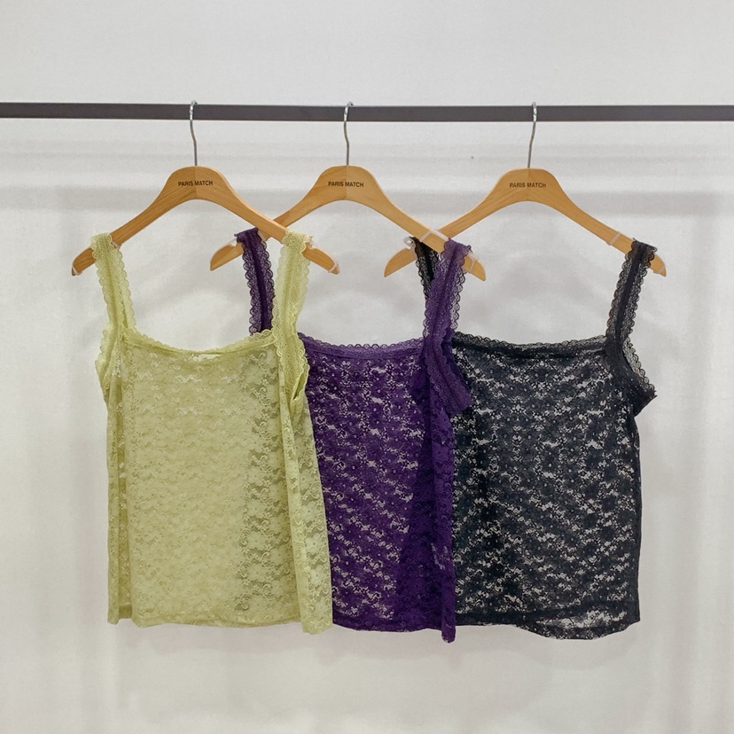 PARIS MATCH東大門直郵女裝新款推薦真品職業熱賣吊帶背心PARIS MATCH吊帶/背心