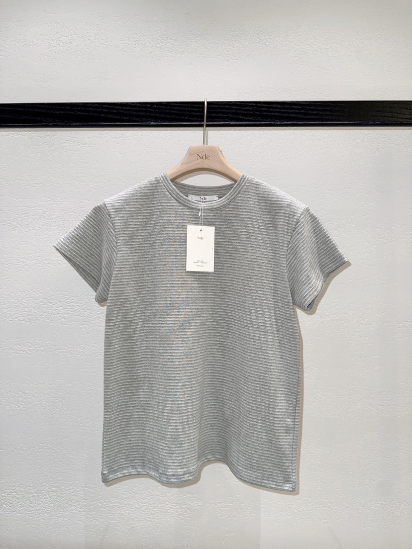 NDE東大門代購女士新款休閑人氣推薦真品時尚26春夏職業T恤BOHEME_NDET恤圖色2