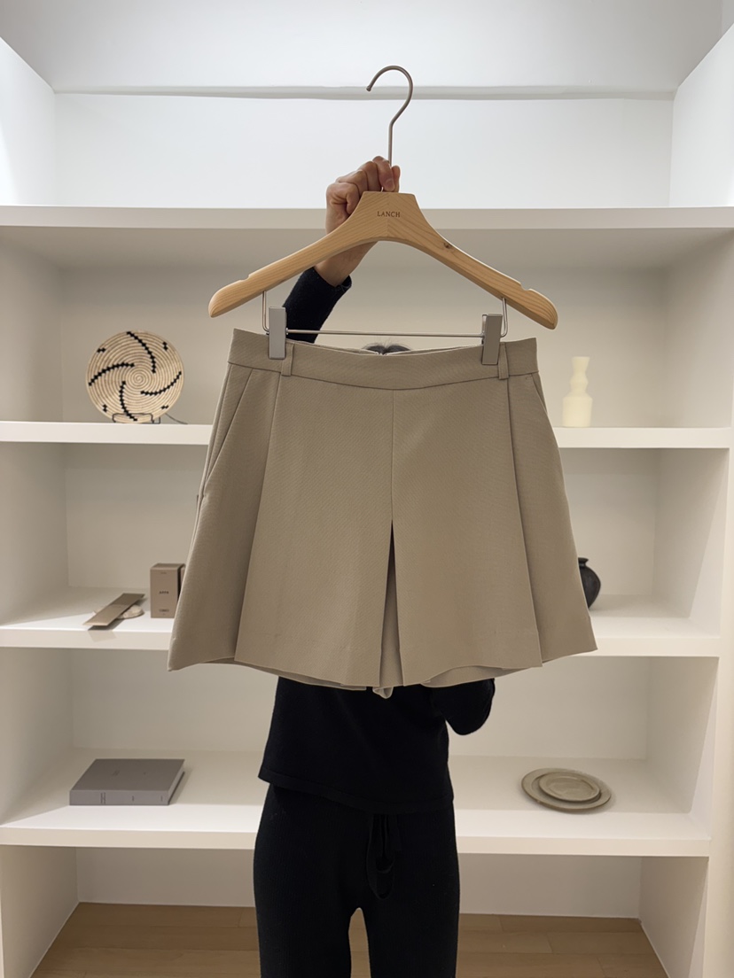 LANCH東大門代購女士新品職業時尚休閑熱賣真品人氣26春夏短褲LANCH短褲圖色1