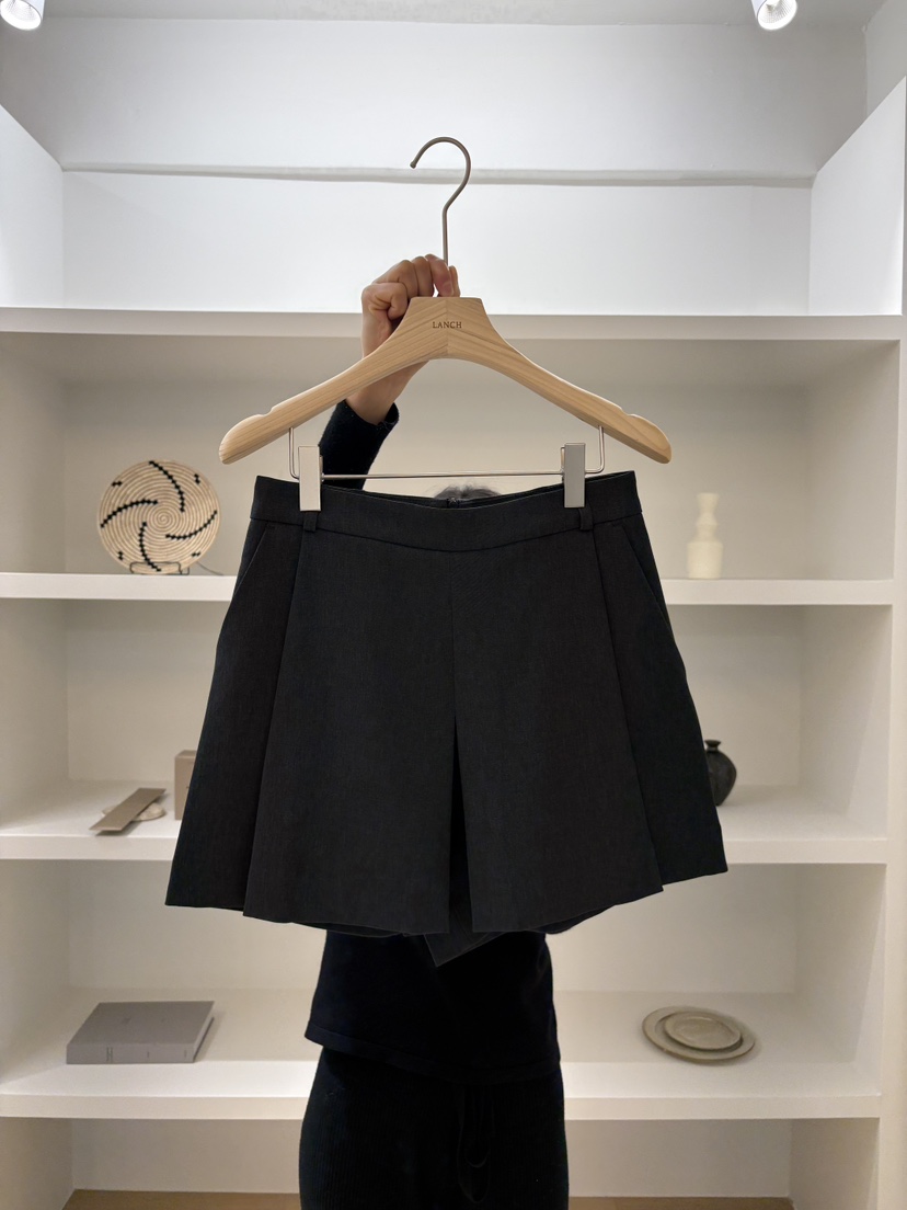 LANCH東大門代購女士新品職業時尚休閑熱賣真品人氣26春夏短褲LANCH短褲圖色2