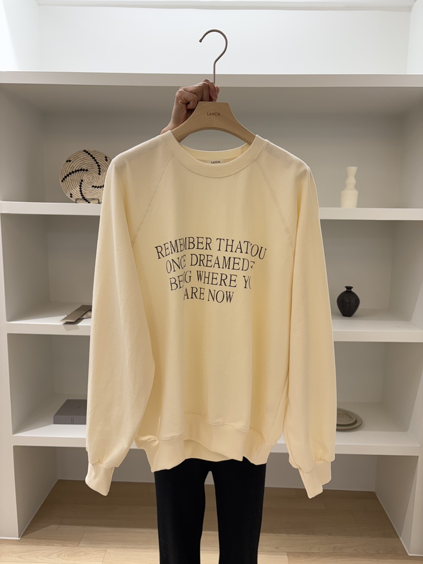 LANCH韓國直郵女士新款時尚真品熱賣推薦職業26春夏休閑衛衣LANCH衛衣圖色1