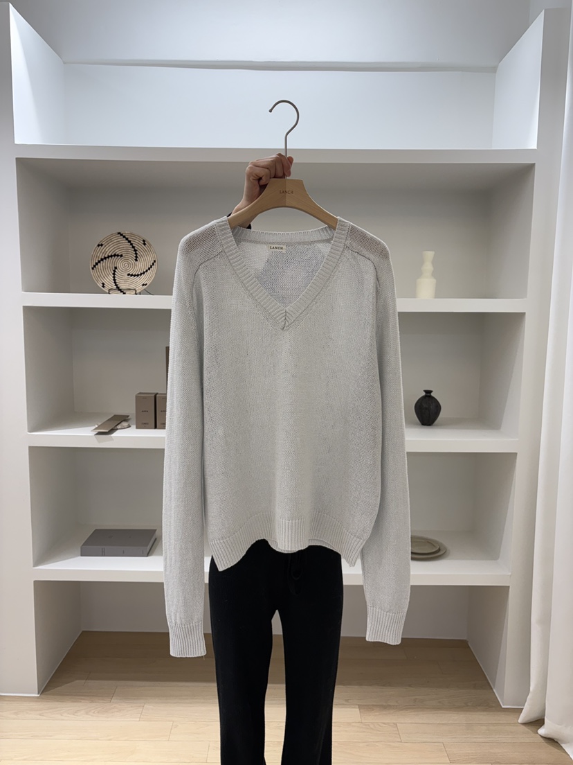 LANCH韓國代購女士新款人氣休閑推薦真品職業26春夏針織衫LANCH針織衫圖色3