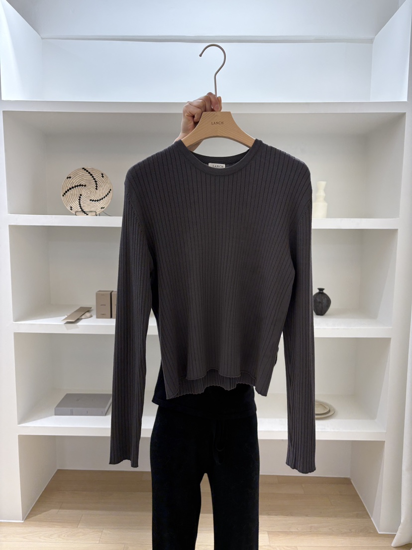 LANCH韓國代購女士新品時尚推薦熱賣真品26春夏休閑針織衫LANCH針織衫圖色4