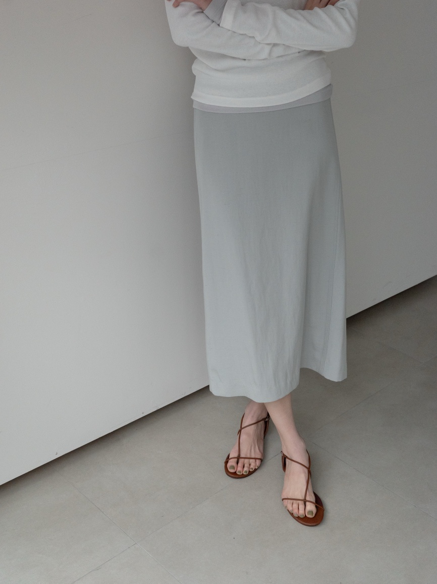 CULLUM韓國代購女士新品人氣休閑職業時尚熱賣真品26春夏長裙CULLUM長裙