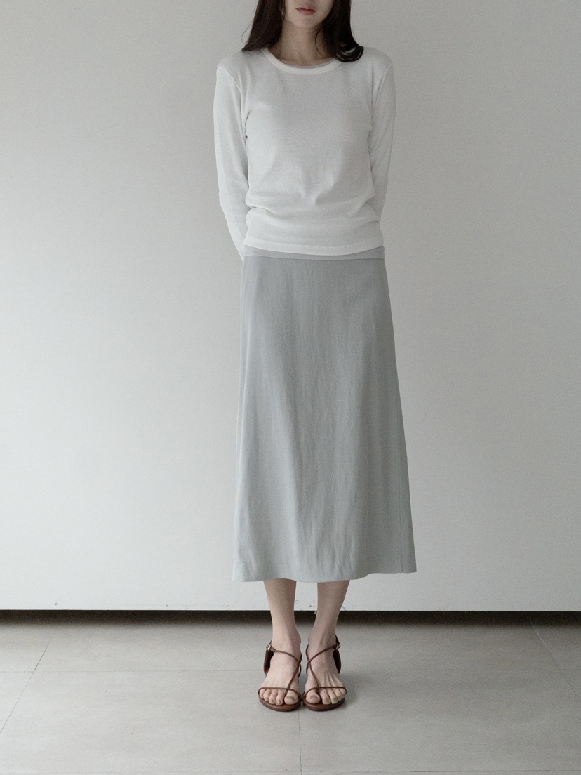 CULLUM韓國代購女士新品人氣休閑職業時尚熱賣真品26春夏長裙CULLUM長裙