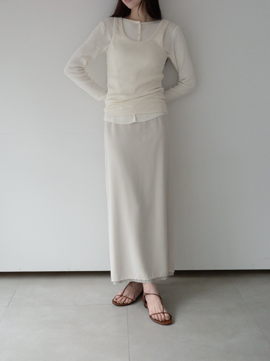 CULLUM韓國代購女士新品休閑26春夏熱賣人氣職業推薦長裙CULLUM長裙