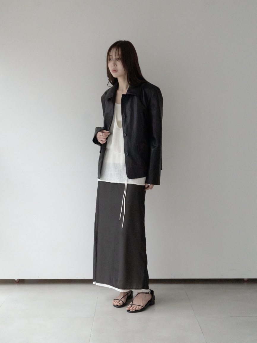 CULLUM韓國代購女士新品休閑26春夏熱賣人氣職業推薦長裙CULLUM長裙